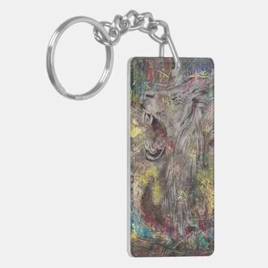 Löwe Sleutelhanger (Voorkant Links)