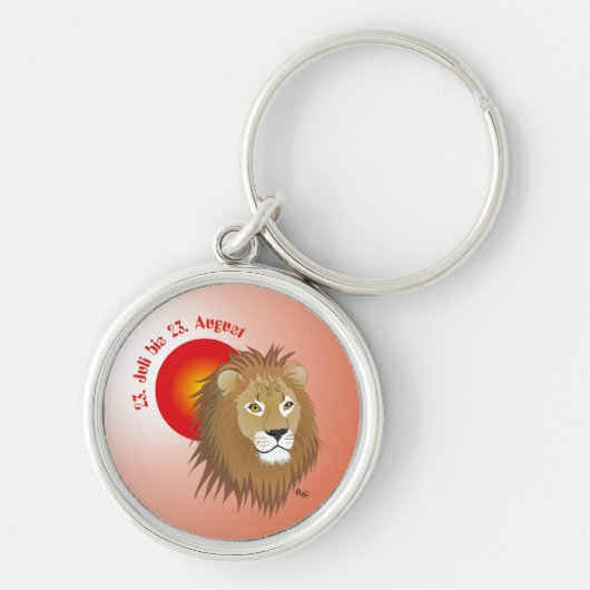 Löwe - Sternbild Schlüsselanhänger Sleutelhanger (Voorkant)