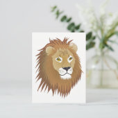 Löwe Sternzeichen Postkarte Briefkaart (Staand voorkant)