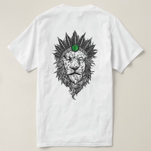 Löwe  T-Shirt (Design achterkant)