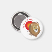 Löwe - Tierkreiszeichen Magnet (Voorkant / Achterkant)