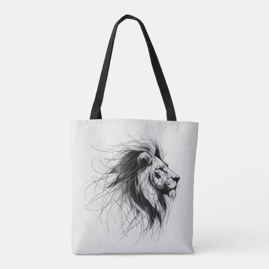 Löwe Tote Bag (Achterkant)