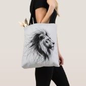 Löwe Tote Bag (Dichtbij)