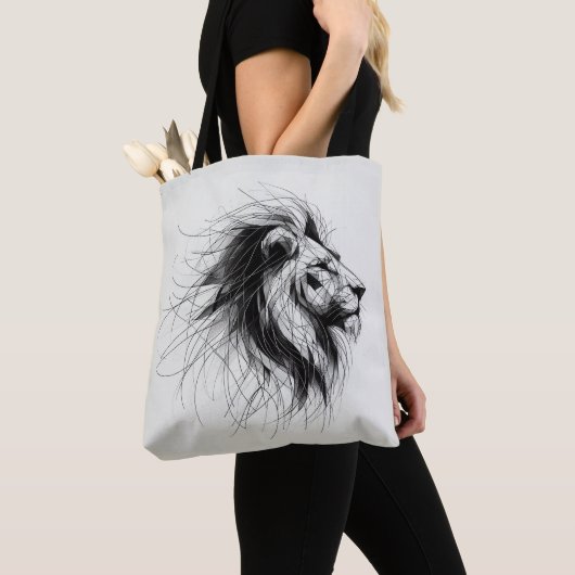 Löwe Tote Bag (Dichtbij)