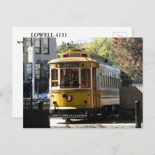 LOWELL 4131 TROLLEY BRIEFKAART (Voorkant / Achterkant)