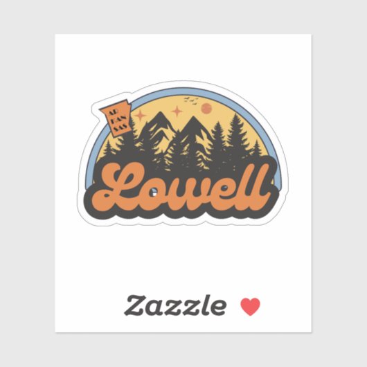 Lowell, Arkansas Sticker (Vel)