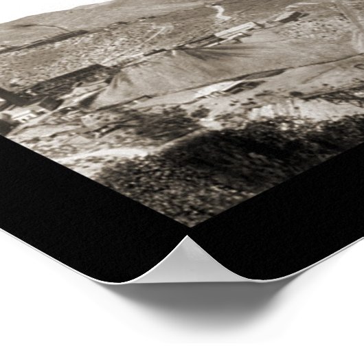 Lowell AZ Foto 1909 Poster (Hoek)