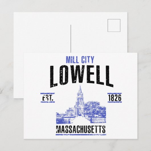 Lowell Briefkaart (Voorkant / Achterkant)