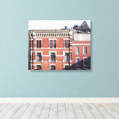 LOWELL DAK SERIE OMWONDEN CANVAS AFDRUK (Insitu (Houten vloer))