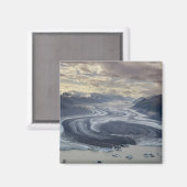 Lowell Glacier stroomt in de Alsek Magneet (Voorkant / Achterkant)