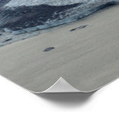 Lowell Glacier stroomt in de Alsek Poster (Hoek)