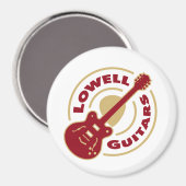 Lowell Guitars Magneet (Voorkant / Achterkant)
