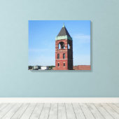 Lowell MA Dak Serie Ingepakt Canvas Afdruk (Insitu (Houten vloer))