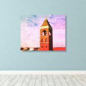 Lowell MA Dak Serie Ingepakte Canvas Afdruk (Insitu (Houten vloer))