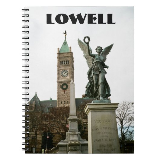LOWELL MA STADHUIS NOTITIEBOEK (Voorkant)