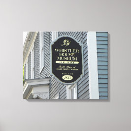 LOWELL MASSACHUSETTS BEZIENSWAARDIGHEDEN OMVAT CANVAS AFDRUK