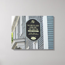 LOWELL MASSACHUSETTS BEZIENSWAARDIGHEDEN OMVAT CANVAS AFDRUK