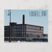 Lowell Massachusetts Briefkaart (Voorkant)