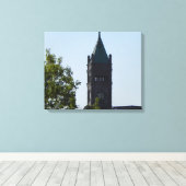 LOWELL MASSACHUSETTS DAK SERIE OMWIKKELD CANVAS AFDRUK (Insitu (Houten vloer))