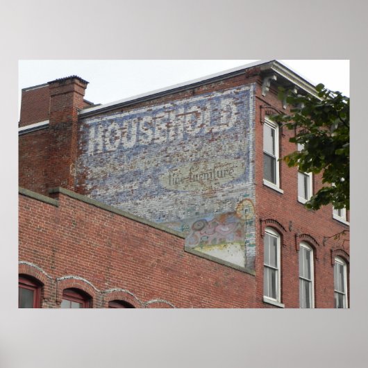Lowell Massachusetts Dak serie Poster (Voorkant)