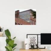 Lowell Massachusetts Dak serie Poster (Thuiskantoor)