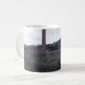 Lowell Massachusetts-fabrieken Koffiemok (Voorkant links)