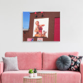 LOWELL MASSACHUSETTS MONUMENTEN OMWIKKELD CANVAS AFDRUK (Insitu (Woonkamer))