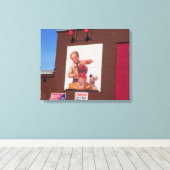 LOWELL MASSACHUSETTS MONUMENTEN OMWIKKELD CANVAS AFDRUK (Insitu (Houten vloer))
