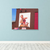 LOWELL MASSACHUSETTS MONUMENTEN OMWIKKELD CANVAS AFDRUK (Insitu (Houten vloer))