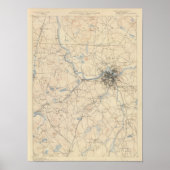 Lowell, Massachusetts Poster (Voorkant)
