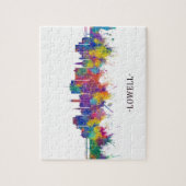 Lowell Massachusetts Skyline Legpuzzel (Verticaal)