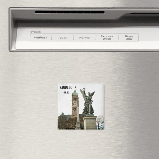 LOWELL MASSACHUSETTS STADHUIS MAGNEET (Insitu (Vaatwasser))