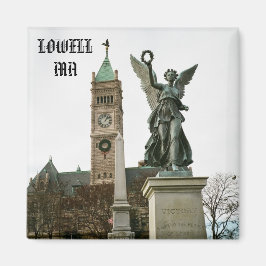 LOWELL MASSACHUSETTS STADHUIS MAGNEET