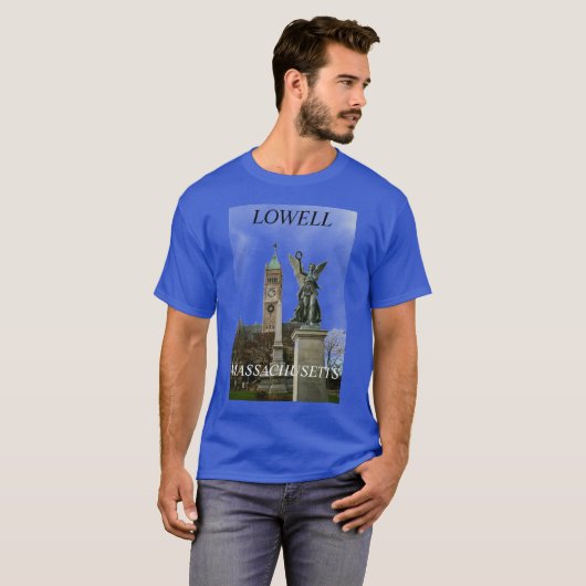 LOWELL MASSACHUSETTS T-SHIRT (Voorkant volledig)
