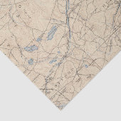 Lowell, Massachusetts Tissuepapier (Detail)