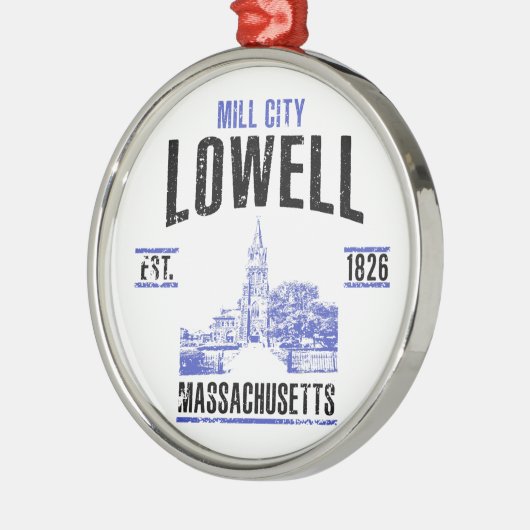 Lowell Metalen Ornament (Links)