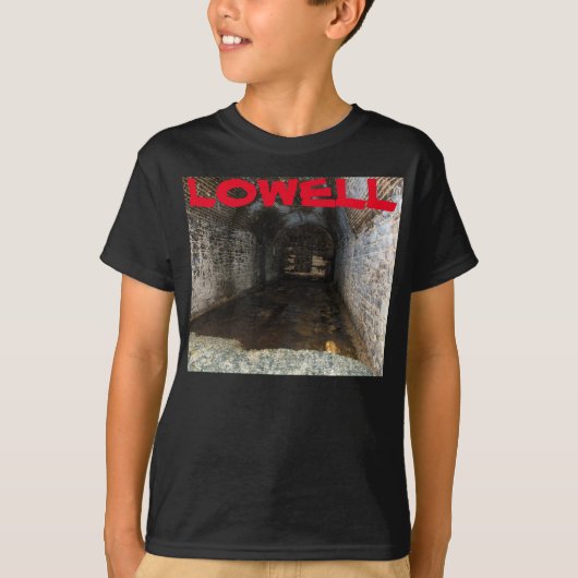 LOWELL ONDERGROND KINDER BASIC HANES SHIRT (Voorkant)