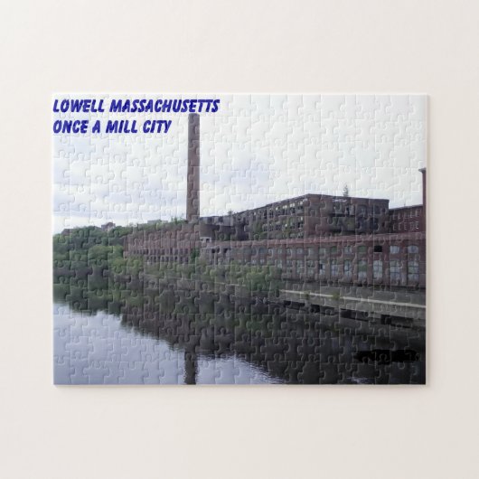 LOWELL OOIT EEN MOLEN STAD PUZZEL LEGPUZZEL (Horizontaal)