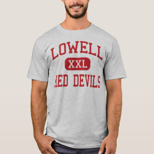 Lowell - Red Devils - High School - Lowell Indiana T-shirt