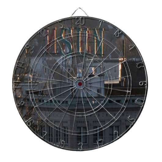 LOWELL SUN-GEBOUW DARTBORD (Voorkant)