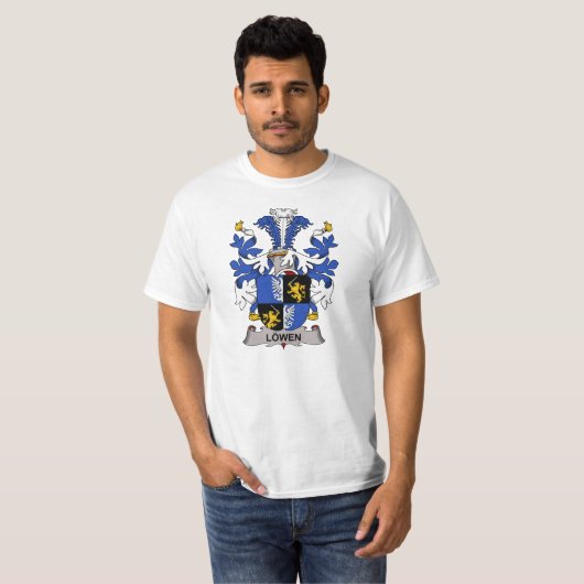 Lowen Family Crest T-shirt (Voorkant volledig)