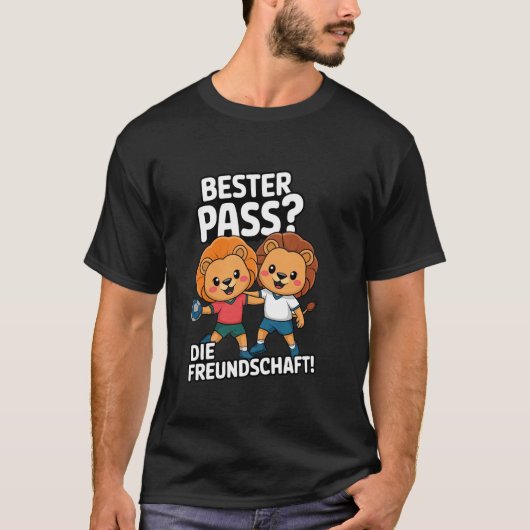 Löwen Freunde Handbal - Löwen Handbal T-shirt (Voorkant)