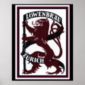Lowenbrau Zurich Ad Poster 16 x 20 (Voorkant)