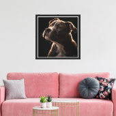Löwenhartig Canvas Afdruk (Insitu (Woonkamer))