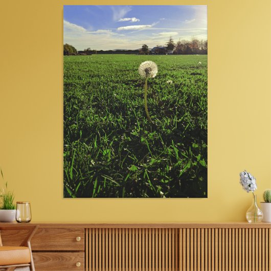 Löwenzahn Canvas Afdruk (Insitu (Woonkamer))