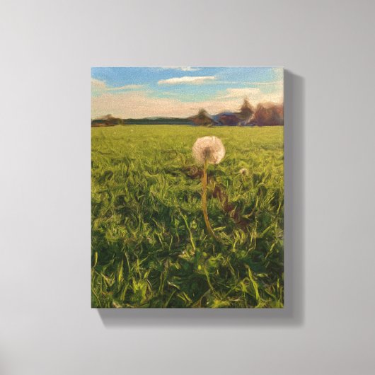 Löwenzahn Canvas Afdruk (Voorkant)
