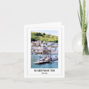 Lower Dartmouth Ferry, Devon Kaart