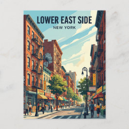 Lower East Side New York Briefkaart