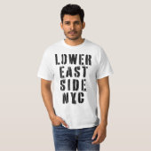 LOWER EAST SIDE NYC T-SHIRT (Voorkant volledig)