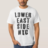 LOWER EAST SIDE NYC T-SHIRT (Voorkant)